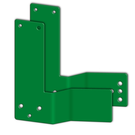 Mounting plate GfS for Door guard