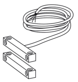 Cable reed contact GfS for Daily alarm