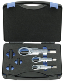 GEDORE 1.26/K-3 nut splitter set with spare chisel