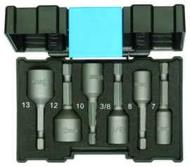 GEDORE 666-006 Bit box socket wrench machine mount 6-piece