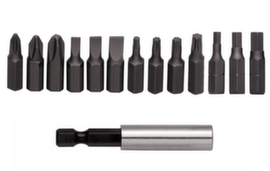 GEDORE R33005014 Bit box 1/4 PH+SL+TX+6-square+bit holder 14-piece
