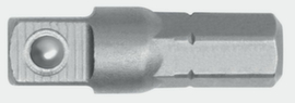 GEDORE R47100003 Drive adapter 1/4" square x 1/4" hexagon 25 mm
