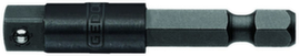 GEDORE 673 6.3 Insert holder 1/4" hexagonal - 1/4" square