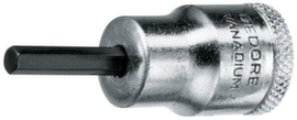 GEDORE IN 30 10 Screwdriver bit 3/8" hexagon socket 10 mm