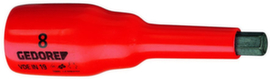 GEDORE VDE IN 19 8 VDE screwdriver bit 1/2" hexagon socket 8 mm