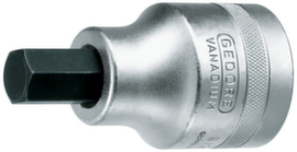 GEDORE IN 21 17 Screwdriver bit insert 1" hexagon socket 17 mm