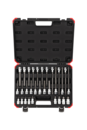 GEDORE R68003030 Screwdriver sockets 1/2" hexagon 30-piece