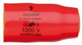 GEDORE VDE 30 12 VDE socket wrench bit 3/8" hexagon 12 mm