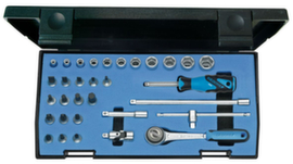 GEDORE 20 IMU-3 Socket set 1/4" 32-piece hexagon IN-IS-PH-PZ