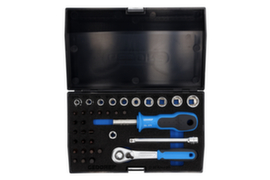 GEDORE D 20 KAU-20 Socket set 1/4" 37-piece UD-IN-IS-PH-PZ-TX