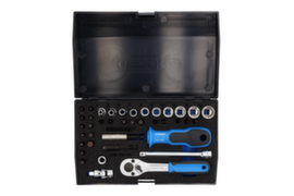 GEDORE D 20 TMU-10 Socket set 1/4" 39-piece UD-IN-IS-PH-PZ-TX