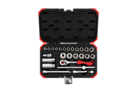 GEDORE R59003026 Socket wrench set 3/8" 6-24mm 26-piece