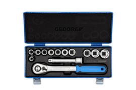 GEDORE D 19 KMU-20 Socket set 1/2"