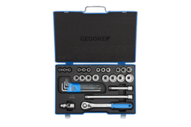 GEDORE D 19 WAU-20 Socket set 1/2" 31-piece UD 5/16-1.1/4"