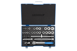 GEDORE D 19 XMAU-20 Socket set 1/2" 31-piece
