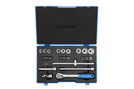 GEDORE 19 EMU-20 Socket set 1/2"