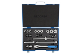 GEDORE D 19 EMU-20 Socket set 1/2"