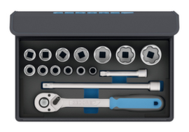 GEDORE TC 19-MU-10 Socket set 1/2" 16-piece