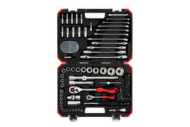 GEDORE R46003092 Socket wrench set 1/4"+1/2" 92-piece