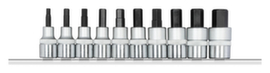 GEDORE R62558110 Screwdriver bits 1/2 +strip 10-piece