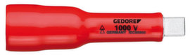 GEDORE VDE 3090-3 VDE extension 3/8" 75 mm