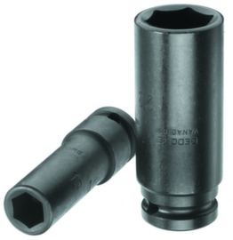 GEDORE K 19 L 18 Power screwdriver bit 1/2" long hexagonal 18 mm