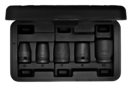 GEDORE K 19-028 Power screwdriver set 1/2" 5-piece hexagonal 10-24 mm