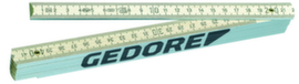 GEDORE 4533-2 Wooden folding rule 2 m