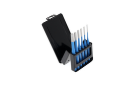 GEDORE 316 D pin punch set 6-piece in metal folding case