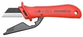 GEDORE R93220128 VDE cable knife Blade length 45mm 185mm