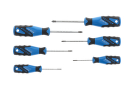 GEDORE 2160 PHZ-06 3C screwdriver set 6-piece PH+PZ 0-1-2