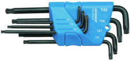GEDORE H 43 KTX-07 Hex key L-wrench set in holder 7-piece TX T10-T40