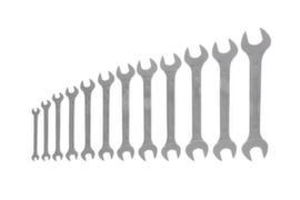 GEDORE 6-12 Double open-end wrench set 12-piece 6-32 mm