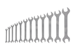 GEDORE 6-120 Double open-end wrench set 12-piece 6-32 mm