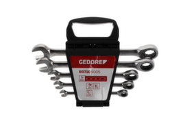 GEDORE R07105005 Combination ratchet wrench set SW8-19 mm 5-piece