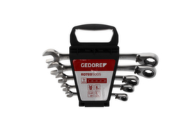 GEDORE R07205005 Combination wrench set SW8-19 mm 5-piece