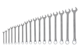 GEDORE 1 B-017 Combination wrench set 17-piece 6-22 mm