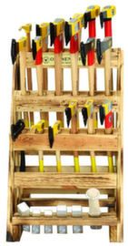 OX VS 24 R Axe stand red band plus 24-piece