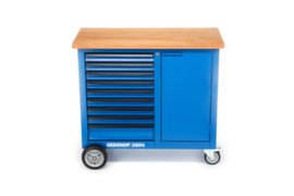 GEDORE 1504 0810 Mobile workbench with 9 drawers