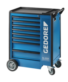 GEDORE 2004 0620 Tool trolley with 8 drawers