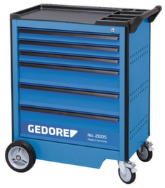 GEDORE 2005 0321 Tool trolley with 6 drawers