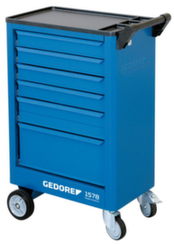 GEDORE 1578 Tool trolley with 6 drawers