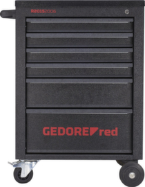 GEDORE R20152006 Workshop trolley Black MECHANIC 6 drawers