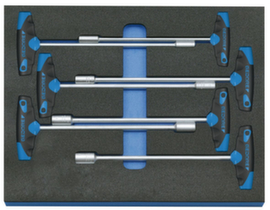GEDORE 2005 CT2-2133 T Socket set in check tool module