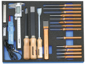 GEDORE 2005 CT2-119 Tool assortment in check tool module