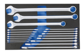 GEDORE 2005 CT4-7 XL Combination wrench set in check tool module