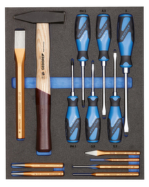 GEDORE TS CT2-2154SK-119 Tool assortment in 2/4 check tool module