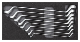 GEDORE R22150000 Double ring wrench set 2/6 CT module 8-piece