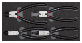 GEDORE RED R22150017 Circlip pliers set 2/6 CT module 4-piece