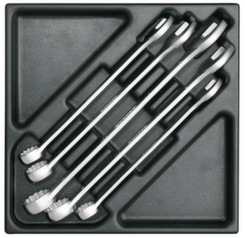 GEDORE 1500 ES-7-32 Combination wrench set in 2/3 ES module